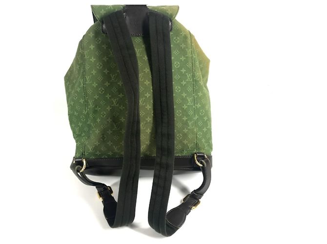 Zaino Louis Vuitton Monogram Mini Montsouris GM Cachi Monogramma - vista 3