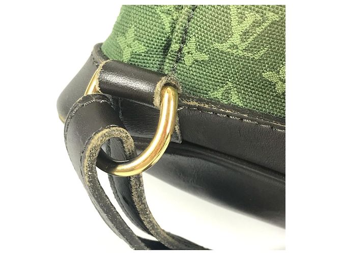 Zaino Louis Vuitton Monogram Mini Montsouris GM Cachi Monogramma - vista 7