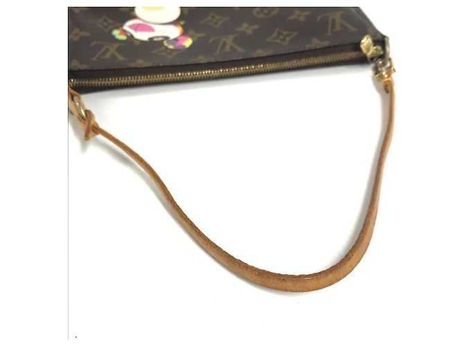 Louis Vuitton Monogram Panda Pochette Accessoires Brown - view 10