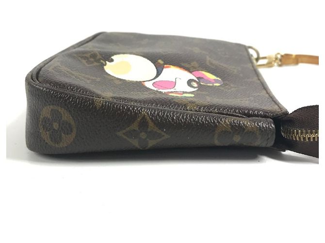 Louis Vuitton Monogram Panda Pochette Accessoires Brown - view 3