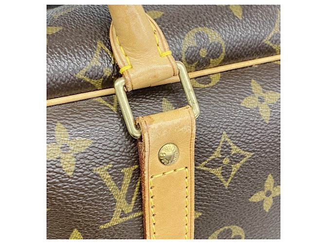 Borsa Louis Vuitton Boston Monogram Sirius 45 Marrone - vista 10