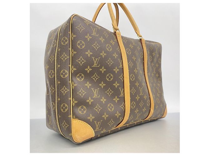 Borsa Louis Vuitton Boston Monogram Sirius 45 Marrone - vista 2