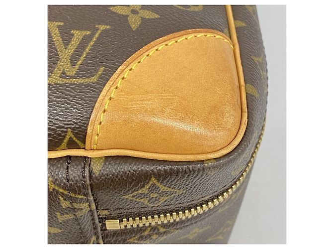 Borsa Louis Vuitton Boston Monogram Sirius 45 Marrone - vista 6