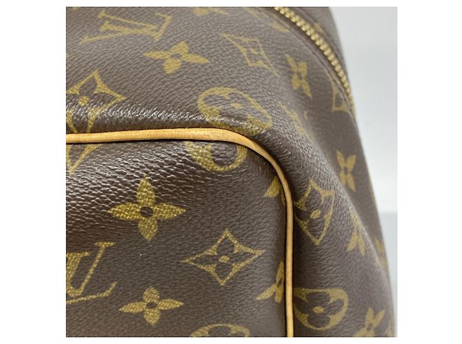 Borsa Louis Vuitton Boston Monogram Sirius 45 Marrone - vista 7