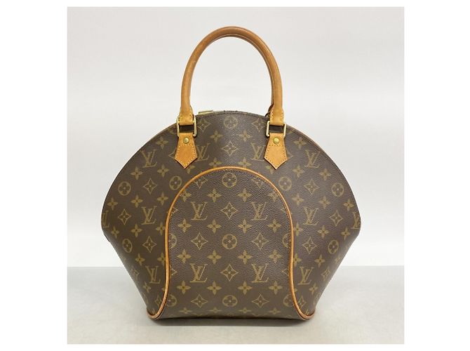 Borsa Louis Vuitton Monogram Ellipse MM Marrone - vista 10