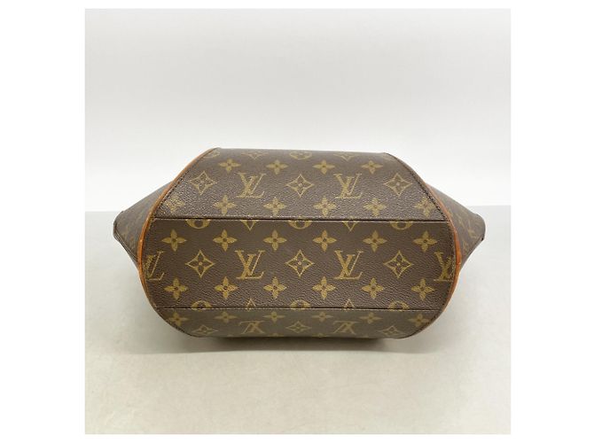 Borsa Louis Vuitton Monogram Ellipse MM Marrone - vista 3