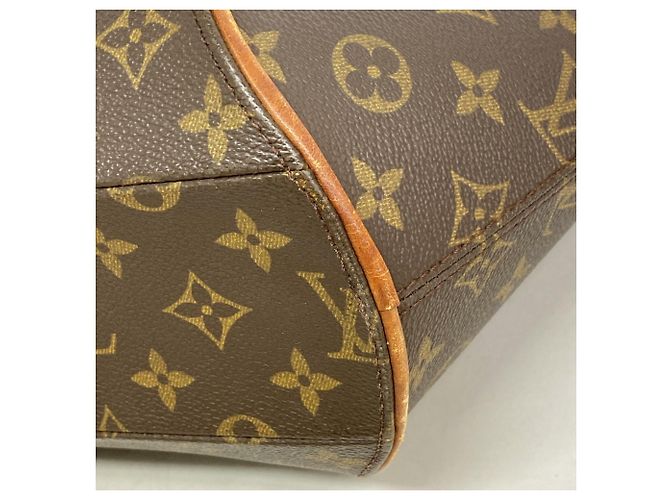 Borsa Louis Vuitton Monogram Ellipse MM Marrone - vista 6
