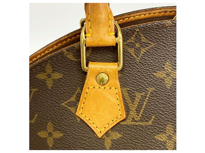 Borsa Louis Vuitton Monogram Ellipse MM Marrone - vista 8
