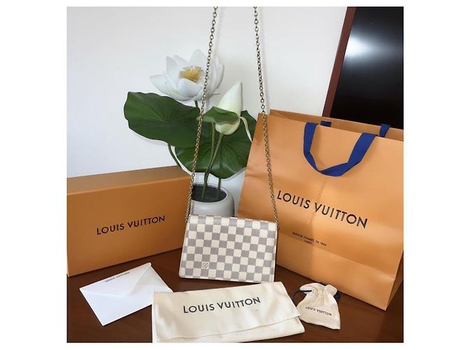Louis Vuitton Damier Azur Umhängetasche Damier ebene - Ansicht 6
