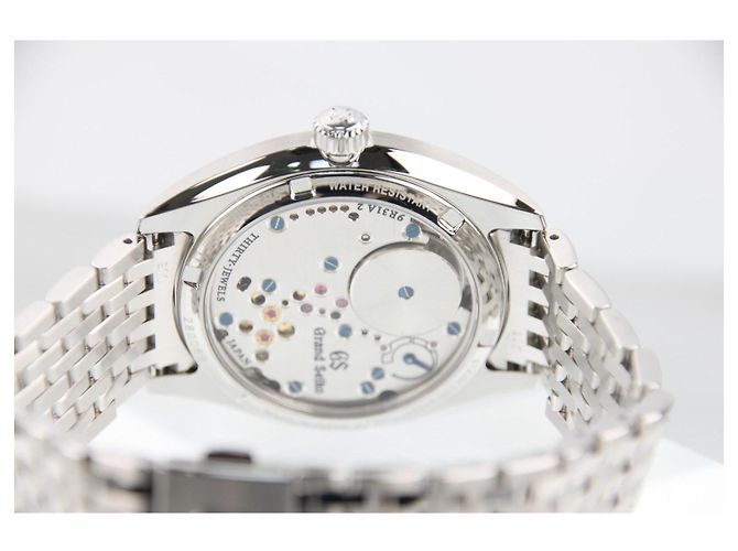 Grand Seiko Elegance White Omiwatari Spring Drive SBGY013 Argento Bianco - vista 11