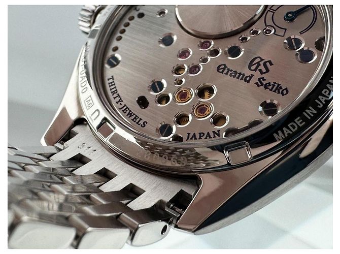 Grand Seiko Elegance White Omiwatari Spring Drive SBGY013 Argento Bianco - vista 13
