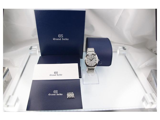 Grand Seiko Elegance White Omiwatari Spring Drive SBGY013 Argento Bianco - vista 16