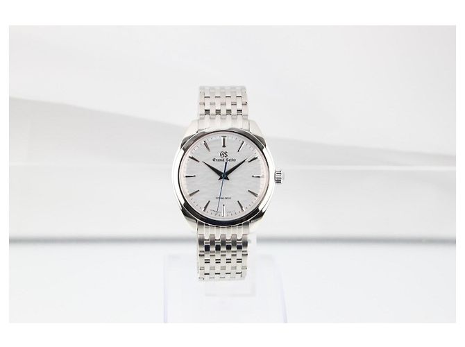 Grand Seiko Elegance White Omiwatari Spring Drive SBGY013 Argento Bianco - vista 17