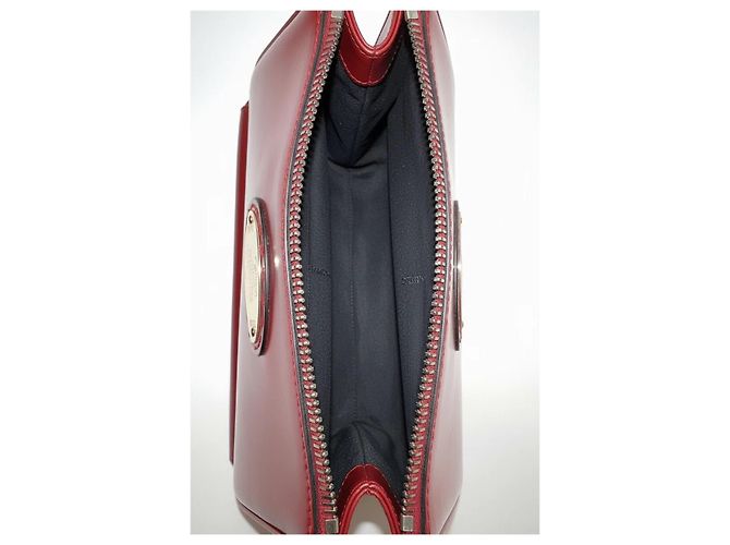 Borsa Fendi Peekaboo in pelle nera (misura Large ) Nero Rosso - vista 6