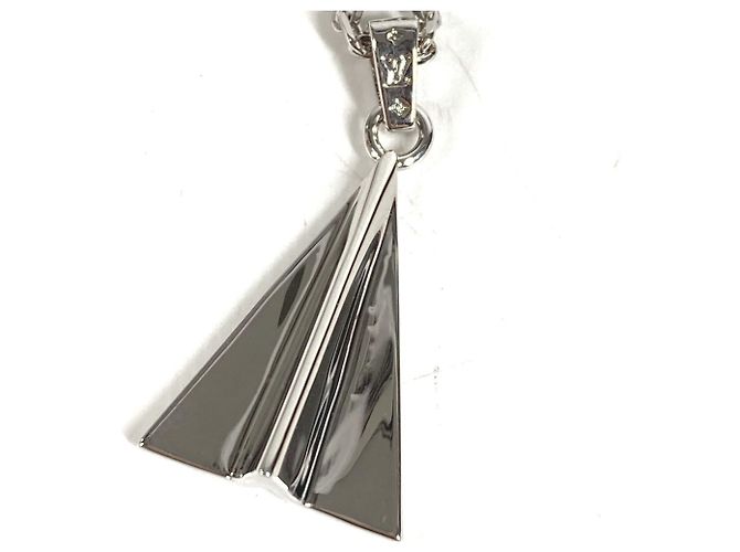 Collana con pendente in strass Louis Vuitton Argento - vista 7