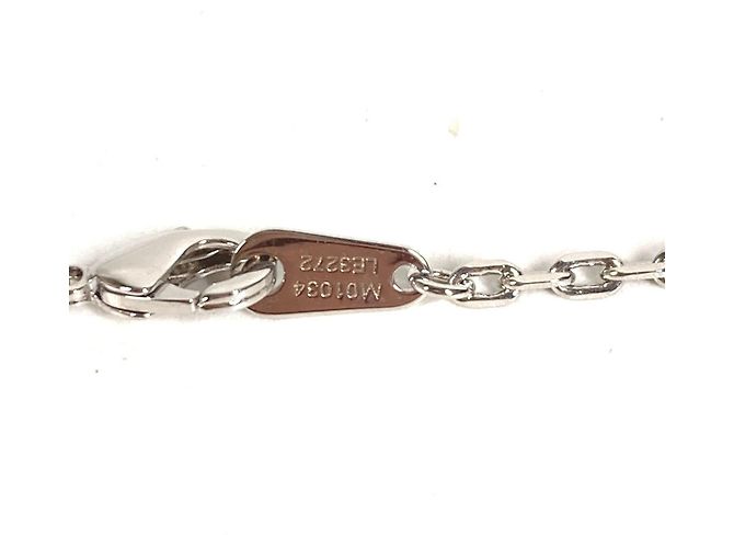 Collana con pendente in strass Louis Vuitton Argento - vista 8