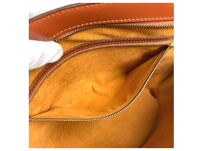 Borsa Tote Louis Vuitton Epi Saint Jacques Marrone - vista 15