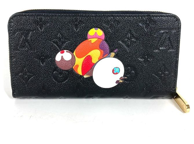 Louis Vuitton Monogram Empreinte Zippy Wallet Schwarz Mehrfarben - Ansicht 10