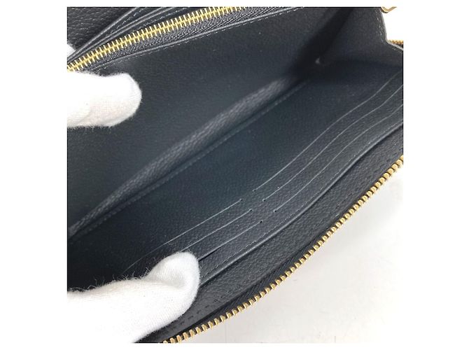 Louis Vuitton Monogram Empreinte Zippy Wallet Schwarz Mehrfarben - Ansicht 8