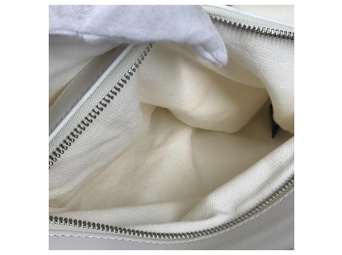 Borsa Tote a Spalla Chanel CC Coco Mark Logo Bianco Giallo - vista 15
