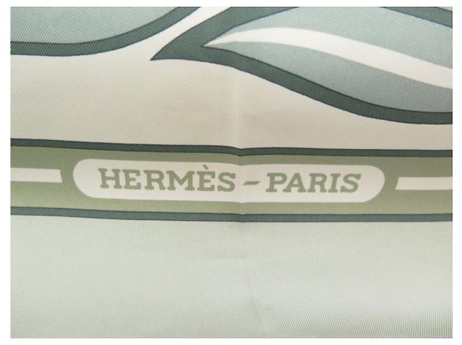 Hermès FULAR HERMES QUADRIGE CHEVAUX PIERRE PERON QUADRATO 90 CM IN SETA Multicolore - vista 6
