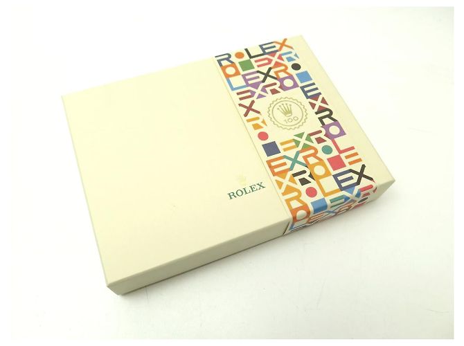 NUOVO VIDE POCHE + TOTE BAG ROLEX 100 ANNI CELEBRATION OYSTER EMPTY POCKET Multicolore - vista 11