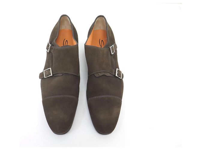 NEUE SANTONI 14549 BI BOUCLE ESSENTIALS LOAFER SCHUHE 9 44 FR - Ansicht 8