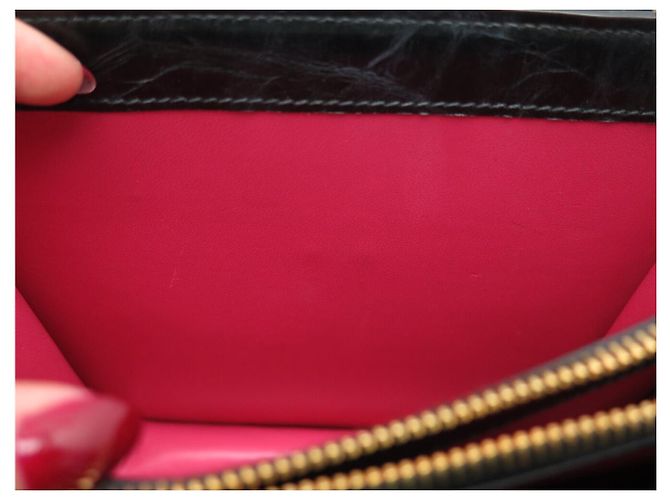 NUOVA BORSA SCHIAPARELLI FACE CABAS TOTE IN PELLE NERA Nero - vista 14