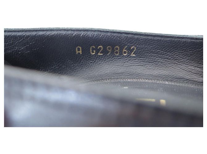 DECOLLATE CHANEL G29862 38 PELLE NERA Nero - vista 10