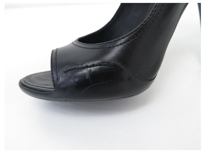 DECOLLATE CHANEL G29862 38 PELLE NERA Nero - vista 12