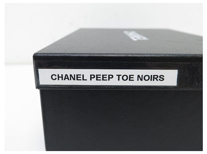 DECOLLATE CHANEL G29862 38 PELLE NERA Nero - vista 16