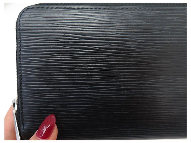 LOUIS VUITTON ZIPPY M61857 EPI LEDER SCHWARZ GELDBÖRSE - Ansicht 13