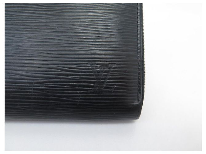LOUIS VUITTON ZIPPY M61857 EPI LEDER SCHWARZ GELDBÖRSE - Ansicht 5