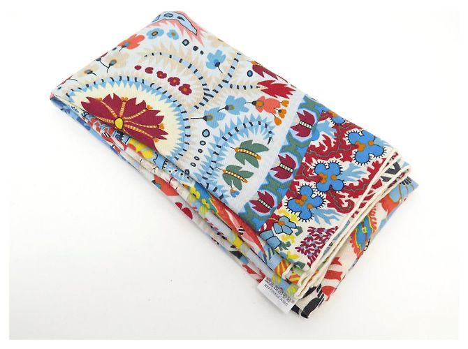 Aline Hermès NUOVO CHALE HERMES PAISLEY BLOSSOM H243569S 140CM SCIARPA IN CACHEMIRE E SETA Multicolore - vista 12