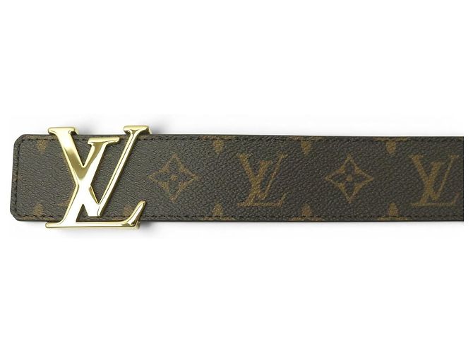 LOUIS VUITTON INITIALS M9608U T90 MONOGRAM CANVAS GÜRTEL Braun - Ansicht 5