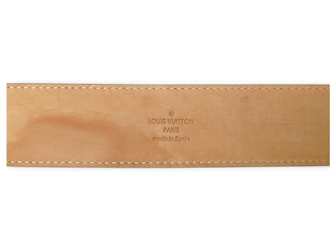 LOUIS VUITTON INITIALS M9608U T90 MONOGRAM CANVAS GÜRTEL Braun - Ansicht 7