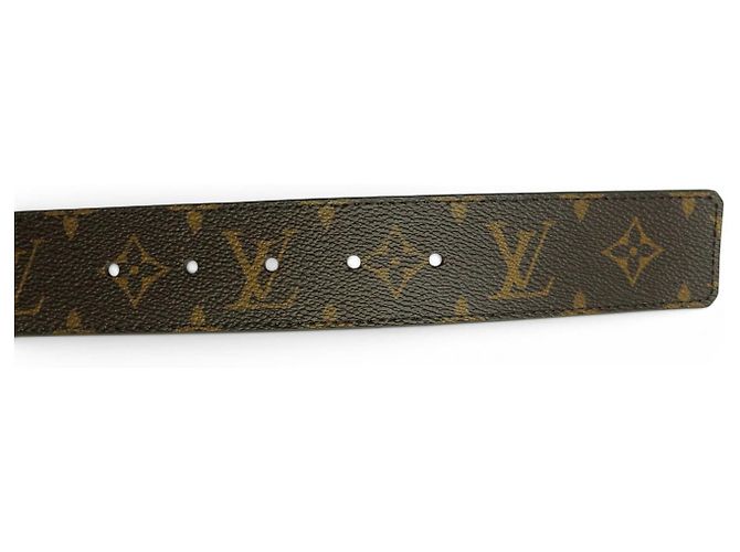 LOUIS VUITTON INITIALS M9608U T90 MONOGRAM CANVAS GÜRTEL Braun - Ansicht 8