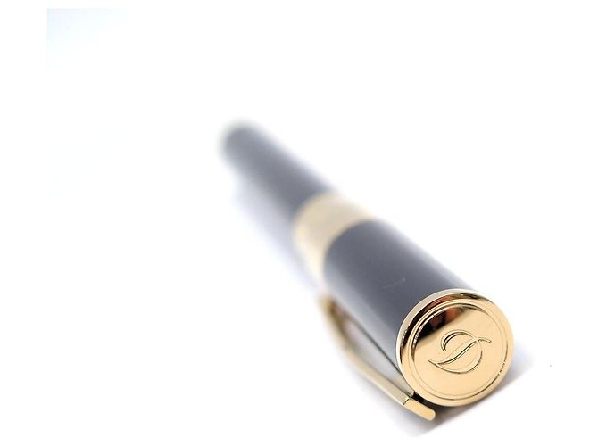 St Dupont NUOVA PENNA ROLLERBALL S.T. DUPONT D-INITIAL 262202 IN LACCA NERA Nero - vista 4
