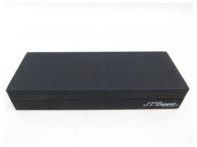 St Dupont NUOVA PENNA ROLLERBALL S.T. DUPONT D-INITIAL 262202 IN LACCA NERA Nero - vista 8