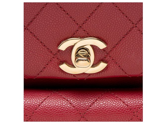 Gabrielle Chanel Caviar Leather Cargo Duma Small Backpack Pink - view 9