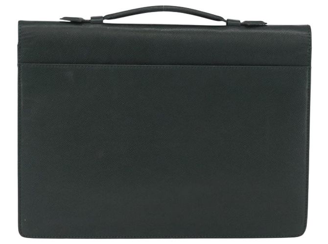 Louis Vuitton Serviette Kourad Taiga Leather Verde - vista 2