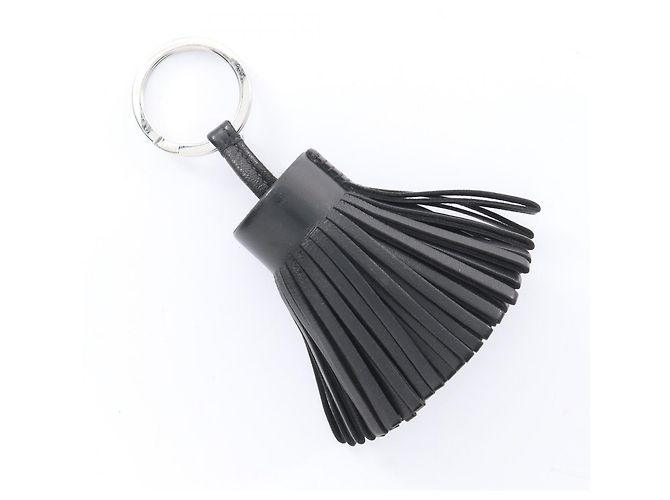 Pendente Carmen in pelle Hermès Nero - vista 7