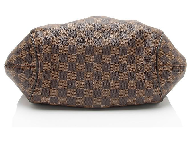 Borsa a Spalla Louis Vuitton Damier Ebene Sistina MM Marrone - vista 4