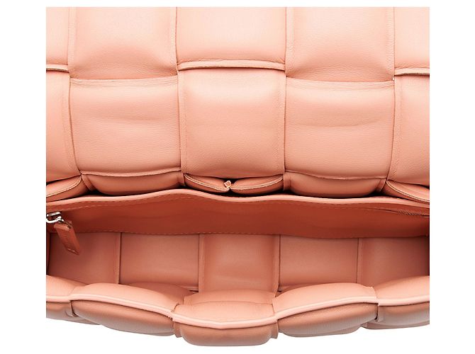 Bolsa transversal Cassette em couro acolchoado Bottega Veneta Rosa - vista 6