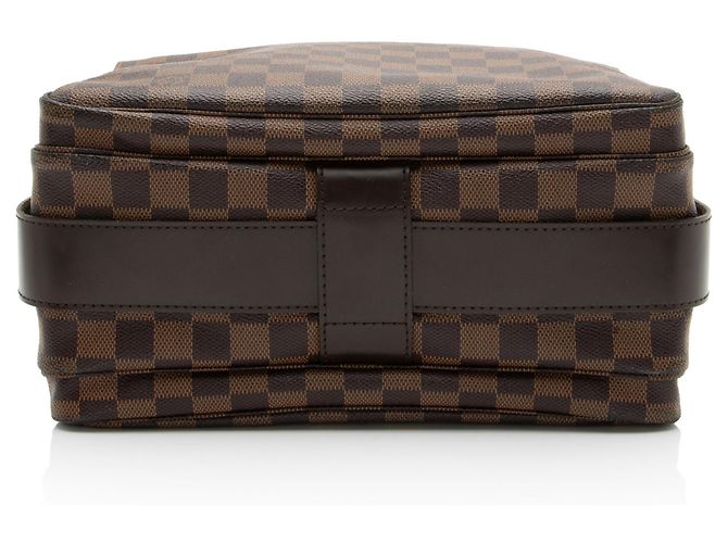 Louis Vuitton Damier Ebene Naviglio Messenger Marrone - vista 4