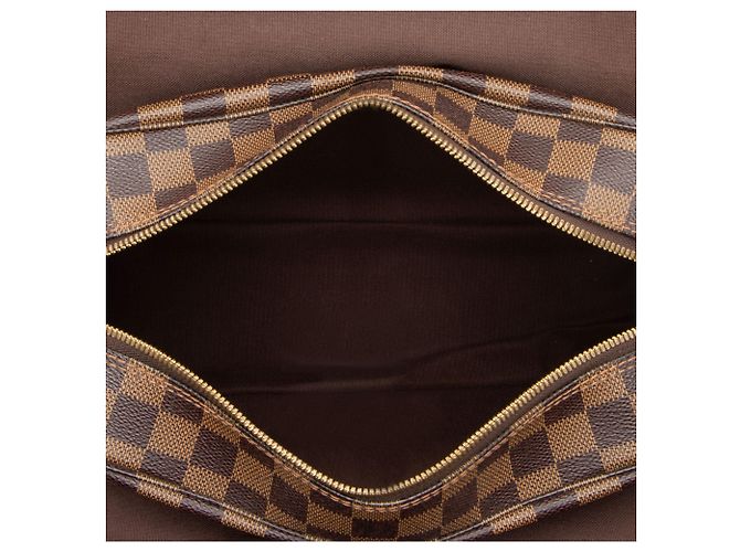 Louis Vuitton Damier Ebene Naviglio Messenger Marrone - vista 7