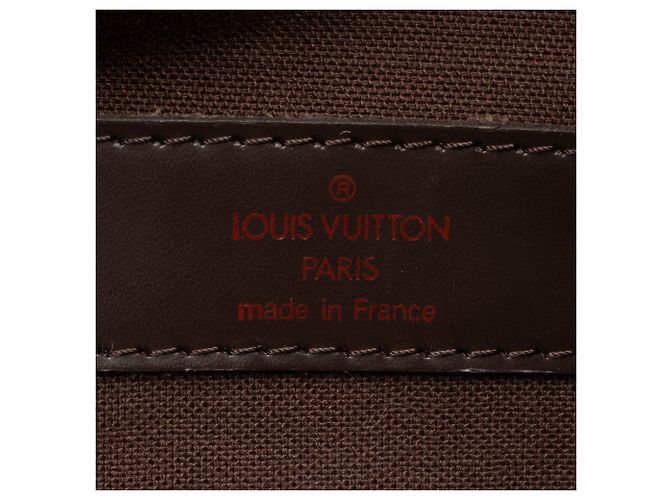 Louis Vuitton Damier Ebene Naviglio Messenger Marrone - vista 8