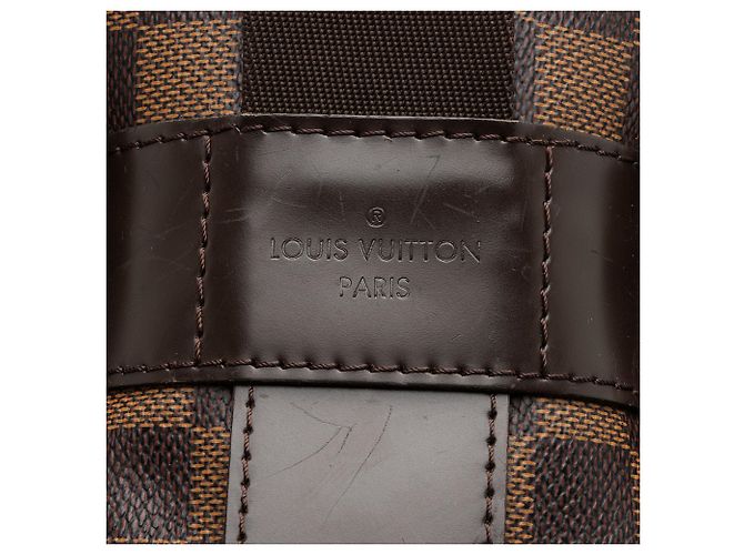 Louis Vuitton Damier Ebene Naviglio Messenger Marrone - vista 9
