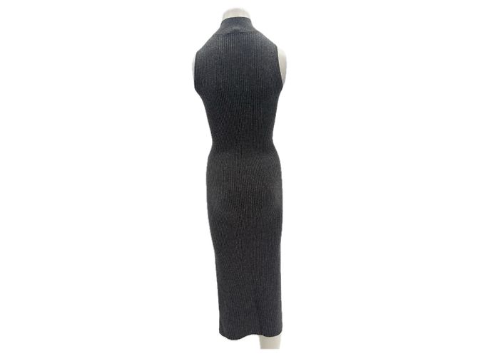 Reformation Strickkleid aus Kaschmir Grau - Ansicht 2