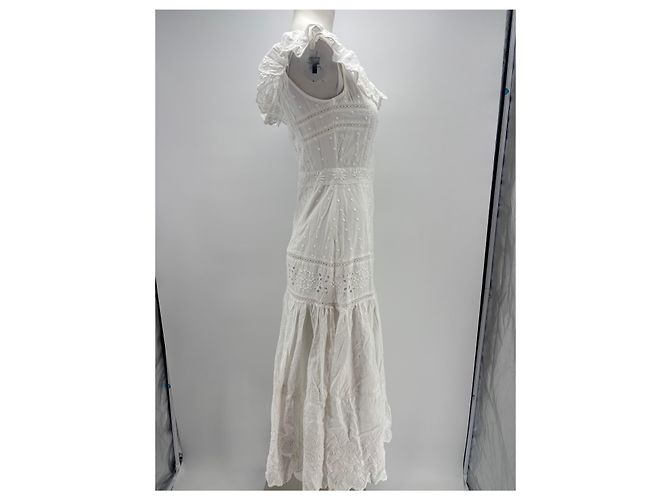 Autre Marque Vestido de algodón blanco Lauren Ralph Lauren - vista 3